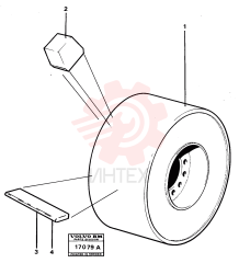 Compactor Wheel VOE 4952032