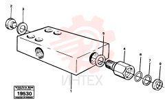 Clutch body VOE 4784860