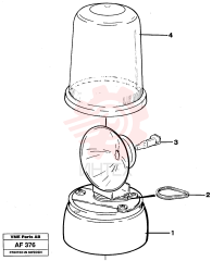 Rotating Beacon VOE 11039291