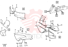 Protecting plate VOE 11079211
