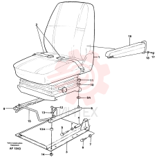 Arm rest VOE 6209558