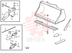 Нож ковша VOE 11011913