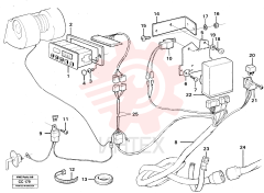 Fuse holder VOE 11039490