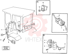 Receptacle housing VOE 4803454