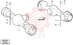 Planetary Axle VOE 23598