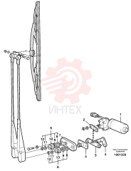 Wiper motor VOE 11039527 (2)