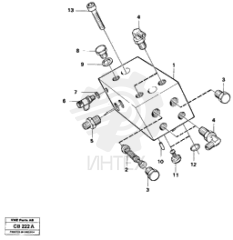 Valve body VOE 11008717