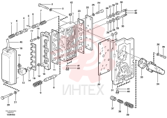 Gear changing unit
