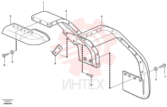 Front mudguard