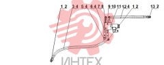 Узел шланга 00C1609 001