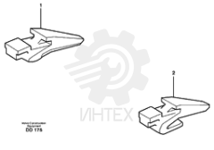 Тарелка клапана VOE 4881375