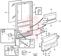 Lock kit VOE 3536771