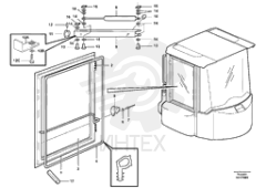 Hinge Pin VOE 11708215 (2)