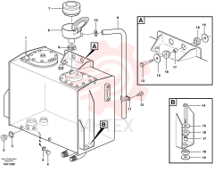 Hose clamp VOE 943476