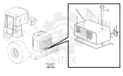 Reversing warning unit
