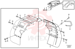 Rear fender
