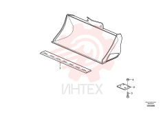 Нож ковша VOE 11045944 (1)