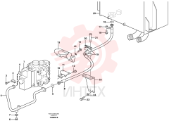 Flange half VOE 935309 (1)