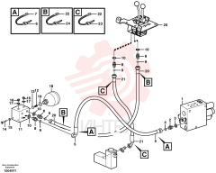 Hose assembly VOE 11173819 (1)