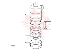 Oil bath air cleaner VOE 11033550 (2)