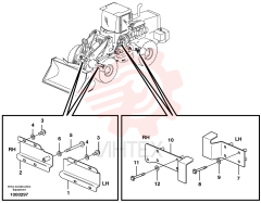 Protecting plate VOE 11015550 (2)