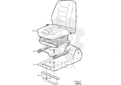 Seat Bracket VOE 11164665 (2)