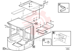 Пробка (заглушка) VOE 941268 (3)