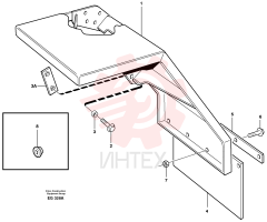 Front mudguard