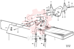 Flange lock nut