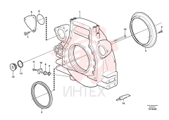 Flange screw VOE 13966366