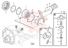Companion flange VOE 1522098 (1)