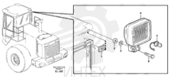 Spring nut VOE 13949867 (2)