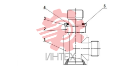Клапан трехходовой 32C0585 001