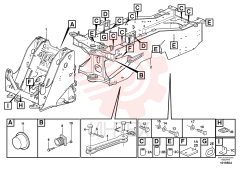 Front frame VOE 11154130