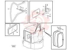 Mirror arm VOE 11005984