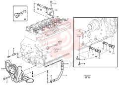 Flange screw VOE 946470 (1)
