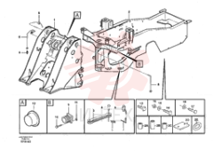Rear frame VOE 11432250