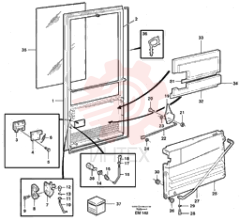 Hinge pin VOE 11708215 (1)