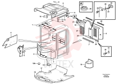 Floor mat VOE 11164308