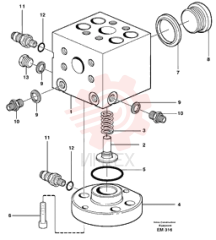 Connection block VOE 11173997 (1)