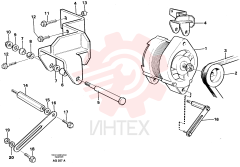 Flange nut VOE 13971095 (1)