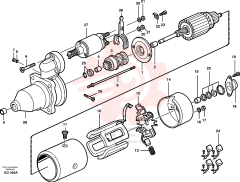 Starter motor VOE 11702594 (1)