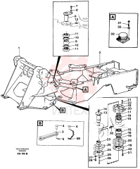 Front frame VOE 11100566