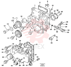 Timing gear cover VOE 11998874