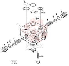 Valve block VOE 11701277