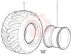 Wheel VOE 11090645 (2)