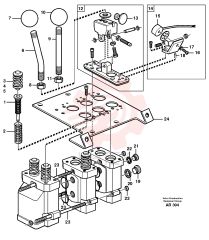 Spacer washer VOE 11991316