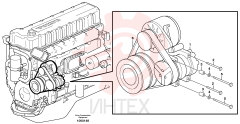 Flange screw VOE 13965184 (2)