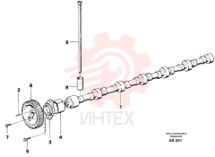 Распредвал VOE 465787 (1)