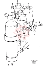 Flange screw VOE 13948217 (1)